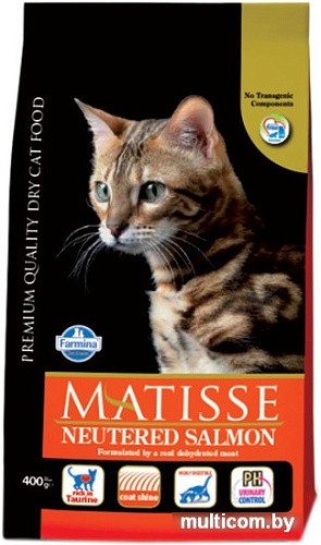 Корм для кошек Farmina Matisse Neutered Salmon 10 кг