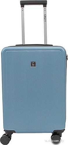 Чемодан-спиннер Grott 340-614/3-18BLU (голубой)