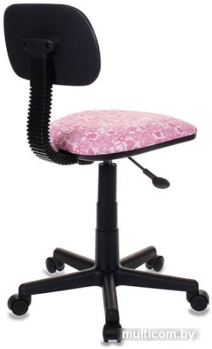 Кресло Бюрократ CH-201NX/HEARTS-PK (розовый)