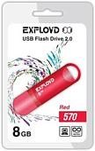 USB Flash Exployd 570 8GB (красный)