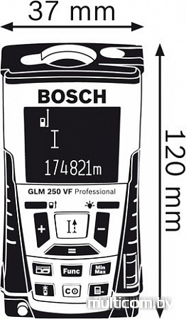 Лазерный дальномер Bosch GLM 250 VF + BS 150 Professional [061599402J]