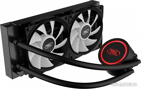 Кулер для процессора DeepCool GAMMAXX L240T Red DP-H12RF-GL240TR