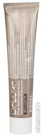 Крем-краска для волос Estel De Luxe Silver 4/71 (шатен коричнево-пепельный)