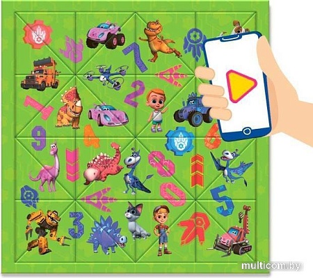 Головоломка ГеоДом Турбозавры 4660136220824 (32эл) 