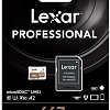 Карта памяти Lexar LSDMI128B667A microSDXC 128GB + адаптер