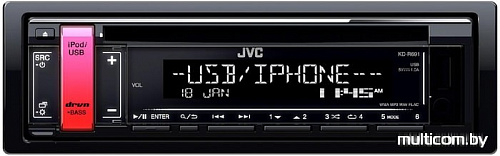 CD/MP3-магнитола JVC KD-R691