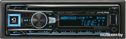 CD/MP3-магнитола Alpine CDE-193BT