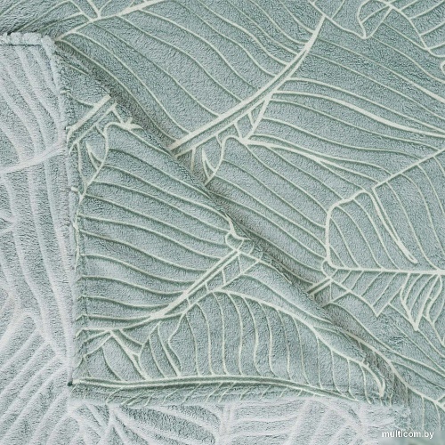 Плед Casa Conforte Stella Tropic 200x220 6154956 (зеленый)
