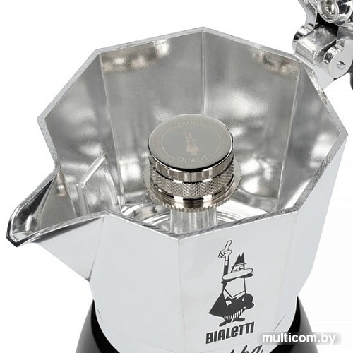 Гейзерная кофеварка Bialetti Brikka 2020 (черный, 4 порции)