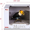 Фигурка Masai Mara Мир диких животных. Птица большой тукан MM211-168