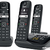 Радиотелефон Gigaset AS690A Trio RUS (черный)
