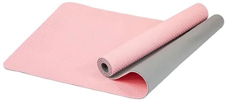 Набор для йоги Sundays Fitness Гантель IR92005 2x1кг + Коврик IRBL17107 (красный, розовый)