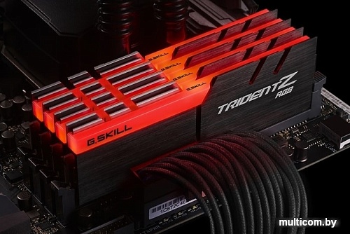 Оперативная память G.Skill Trident Z RGB 4x8GB DDR4 PC4-25600 F4-3200C14Q-32GTZR