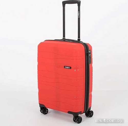Чемодан-спиннер Grott 227-PP002/3-20 (красный)
