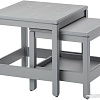 Журнальный столик Ikea Хавста (серый) 104.142.12