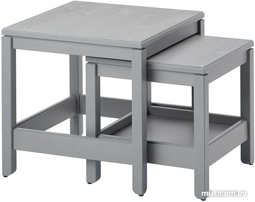Журнальный столик Ikea Хавста (серый) 104.142.12