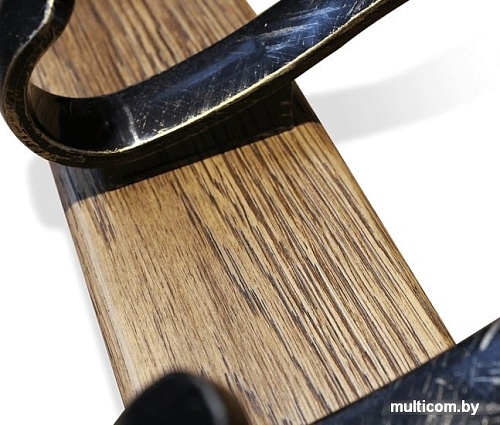 Набор крючков для одежды Sheffilton SHT-WH20 981556 (браш. коричневый/черный золотая патина)