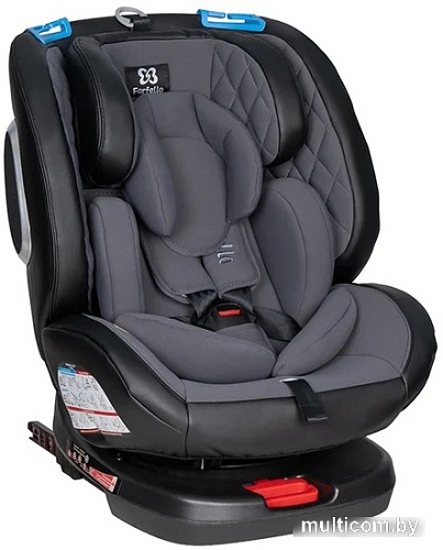 Детское автокресло Farfello YB102A (темно-серый/экокожа)