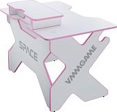 Геймерский стол VMM Game Space 120 Light розовый BASE ST-1-BS-1-WPK-120SET