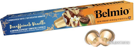 Кофе в капсулах Belmio Decaffeinato Vanilla 10 шт