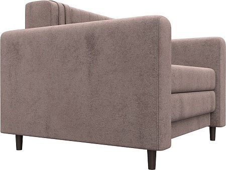 Кресло-кровать Лига диванов Лига-070 132552 (велюр Tower 05 бежевый)