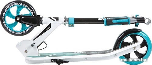 Самокат Novatrack Polis 160 Plastic (белый/голубой)