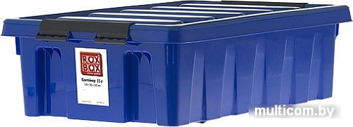 Ящик для инструментов Rox Box 35 литров (синий)
