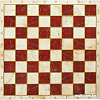Шахматная доска Yenigun Красный мрамор XL B00200801
