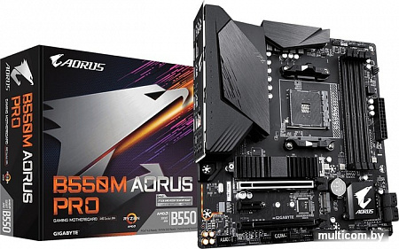 Материнская плата Gigabyte B550M Aorus Pro (rev. 1.0)