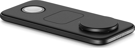 Беспроводное зарядное Satechi Qi2 Trio Wireless Charging Pad