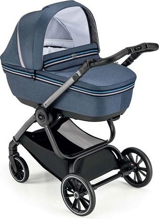 Универсальная коляска CAM Milano (2 в 1, синие полосы)