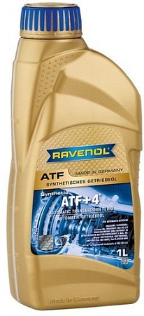 Трансмиссионное масло Ravenol ATF+4 Fluid 1л