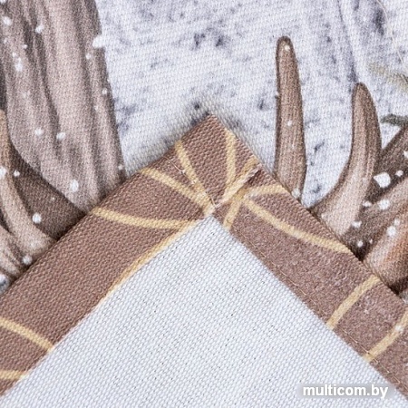 Покрывало Этель Олени в зимнем лесу 7356796 200x215