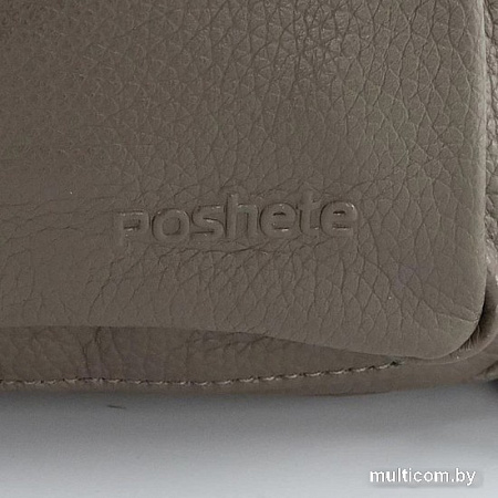Городской рюкзак Poshete 921-0171-DCF (темный кофейный)