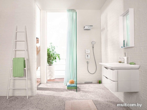 Шланговое подключение Hansgrohe FixFit Square 26455990 (золотистый)