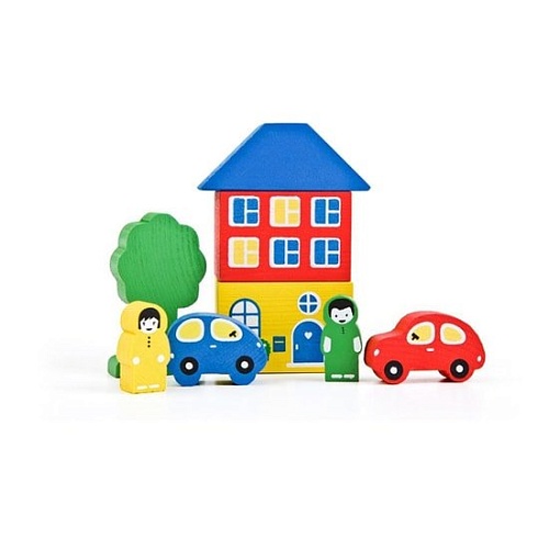 Конструктор/игрушка-конструктор Томик Голубой 8688-3