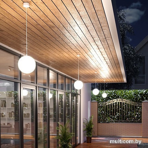 Уличный подвесной светильник Elektrostandard Sfera H D200 35158/U (белый)