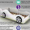 Кровать-машина Бельмарко Безмятежность 160x70