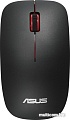 Мышь ASUS WT300 (черный/красный)