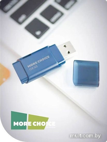 USB Flash More Choice MF128 128GB (синий)