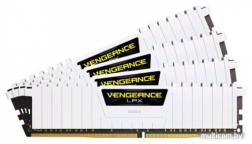 Оперативная память Corsair Vengeance LPX 2x8GB DDR4 PC4-21300 [CMK16GX4M2A2666C16W]