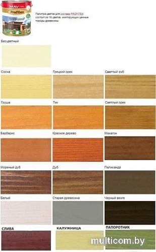 Пропитка MAV Профитекс 3 л (тик)