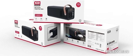 Портативная зарядная станция XO PSA-200 52800mAh (черный)