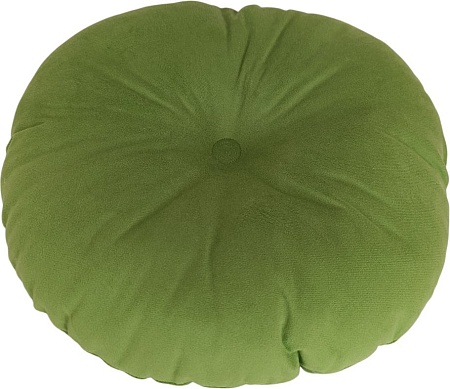 Декоративная подушка Sled Круглая 40x40x10 (салатовый)
