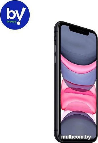 Смартфон Apple iPhone 11 256GB Воcстановленный by Breezy, грейд B (черный)