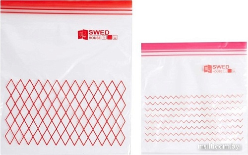 Пакеты фасовочные Swed House MR3-580/1 (красный)