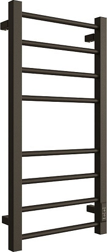 Полотенцесушитель Двин S plaza neo 80/40 (черный матовый)