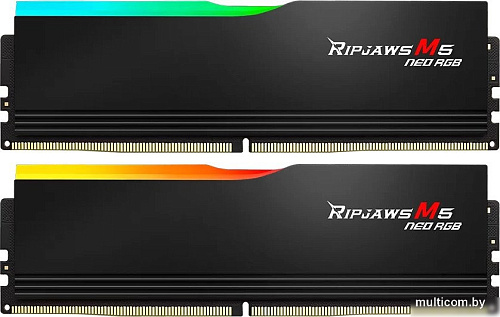 Оперативная память G.Skill Ripjaws M5 Neo RGB 2x32ГБ DDR5 6000 МГц F5-6000J2836G32GX2-RM5NRK