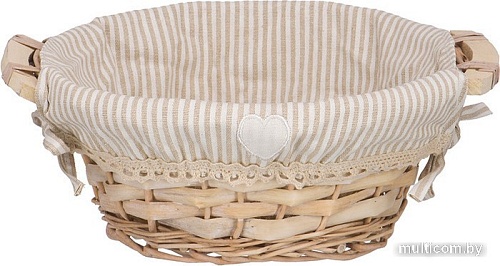 Корзина Natural House Полосочка EW-12 (натуральный)