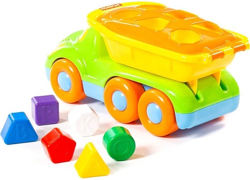 Сортер Полесье Самосвал логический Дружок 48363